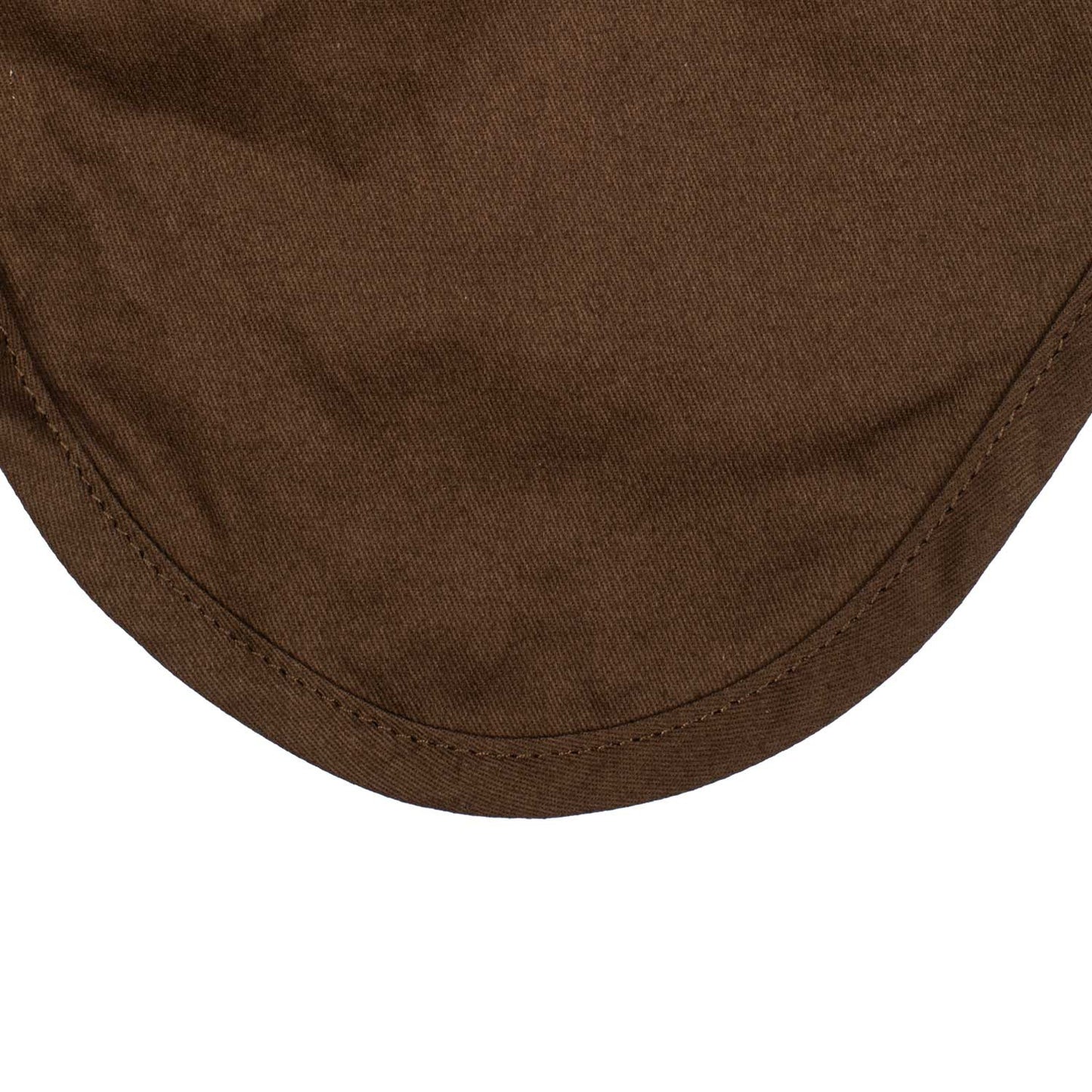 Gorro de algodón con orejas elásticas Equestro - Marrón