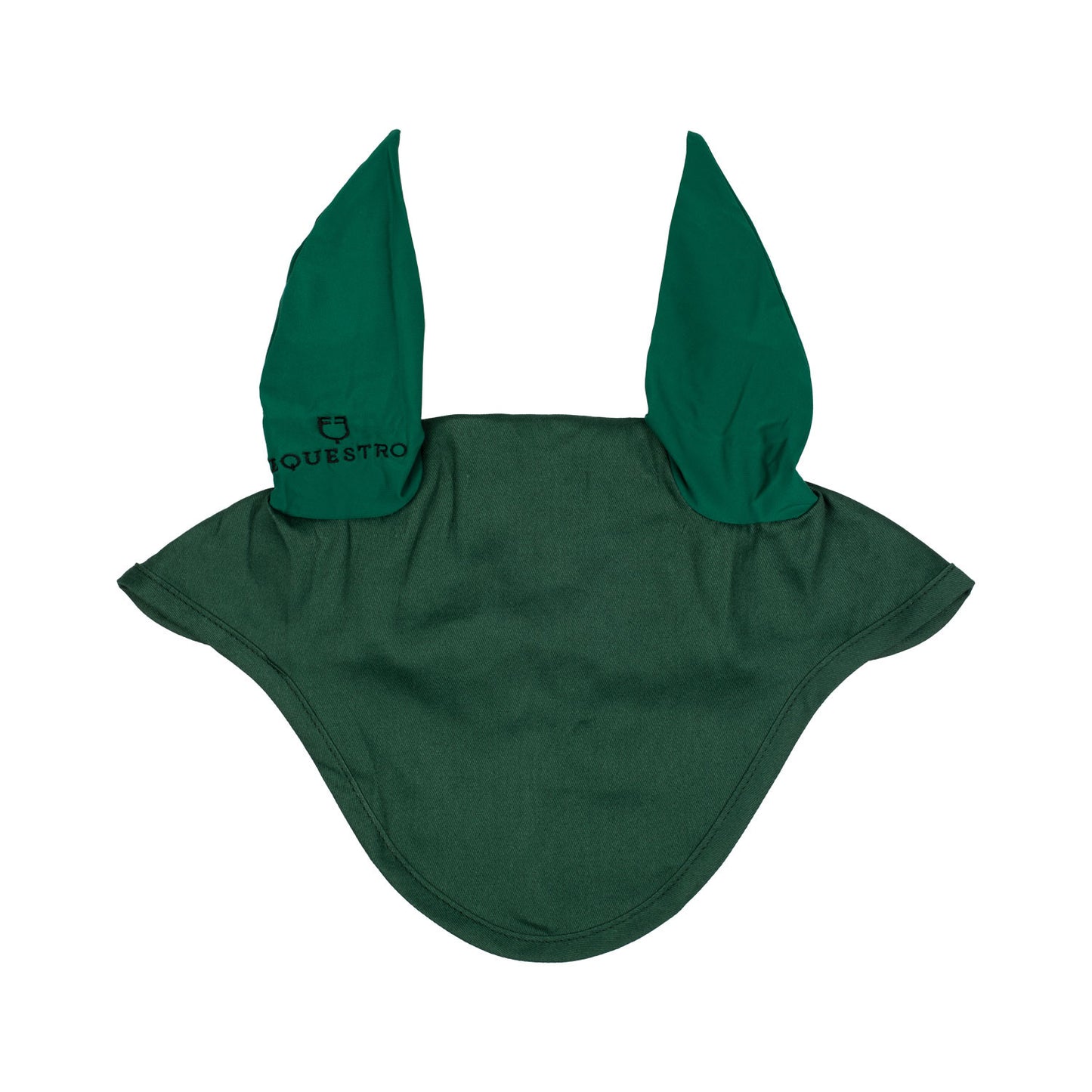 Gorro de algodón con orejas elásticas Equestro - Verde