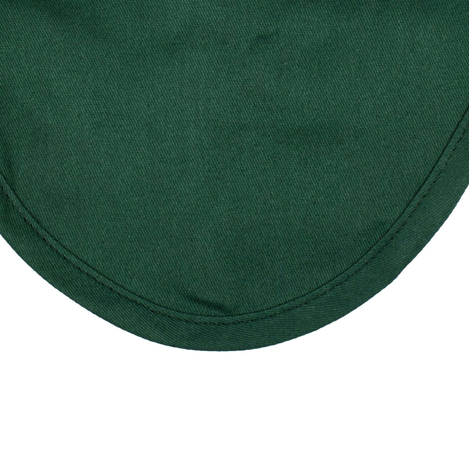 Gorro de algodón con orejas elásticas Equestro - Verde
