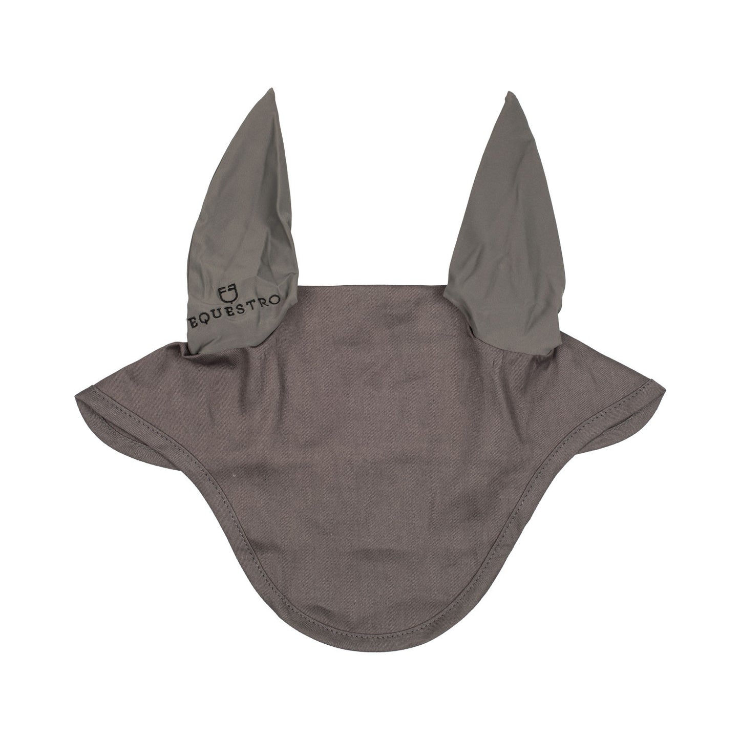 Gorro de algodón con orejas elásticas Equestro - Gris