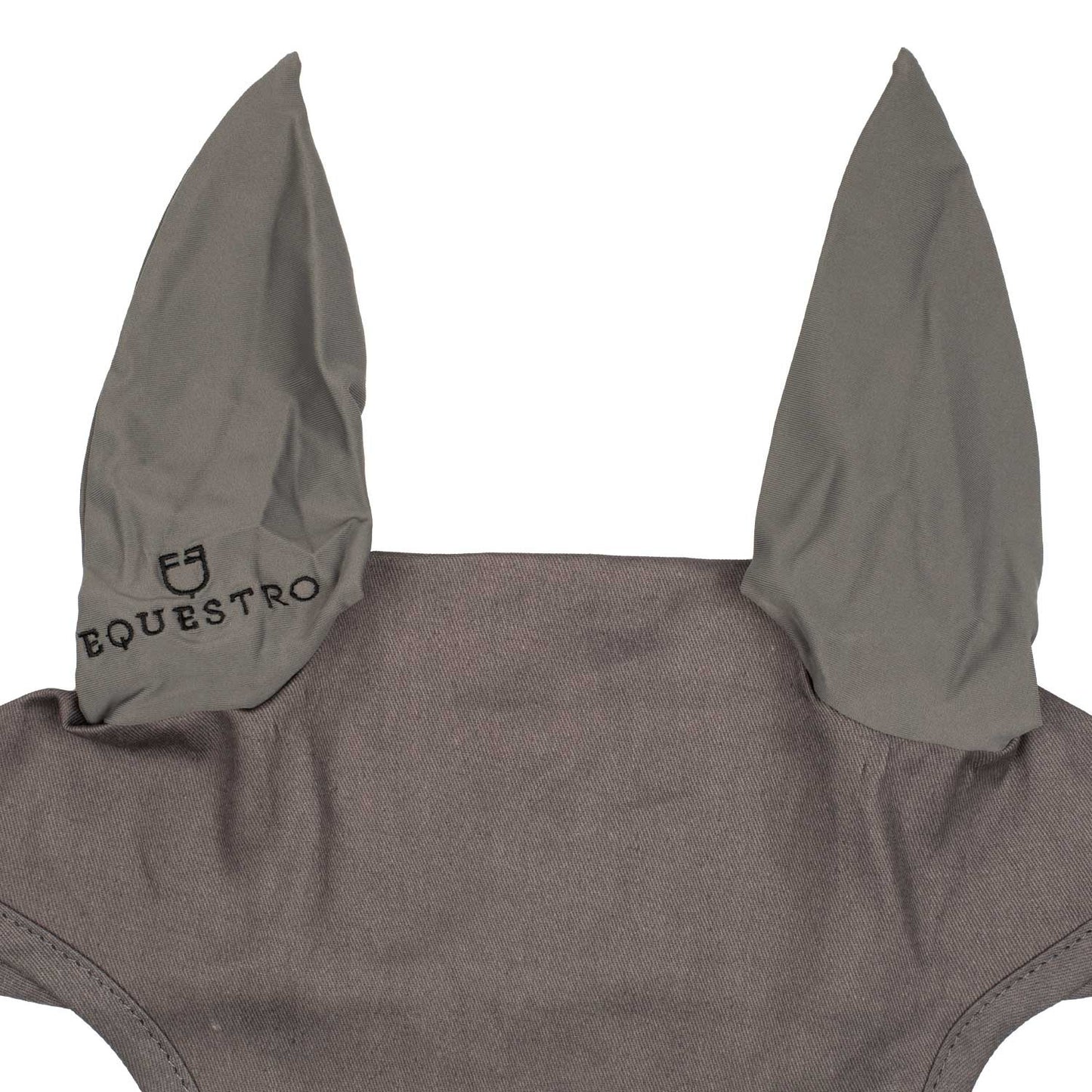 Gorro de algodón con orejas elásticas Equestro - Gris
