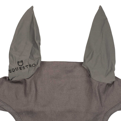 Gorro de algodón con orejas elásticas Equestro - Gris