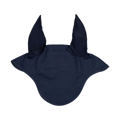 Gorro de algodón con orejas elásticas Equestro - Azul marino