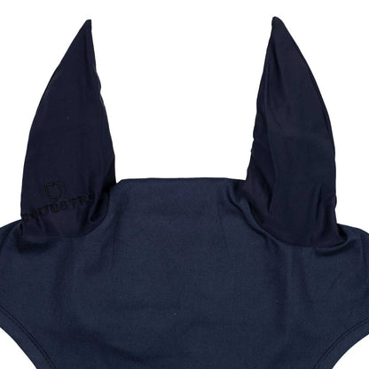 Gorro de algodón con orejas elásticas Equestro - Azul marino