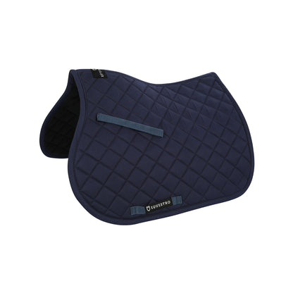 Sudadera de salto de algodón Equestro - Azul marino