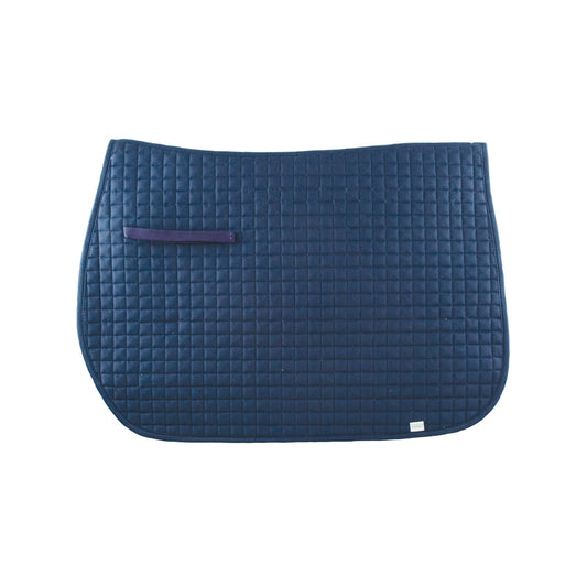 Silla de montar trekking de algodón Umbria Equitazione - Azul marino