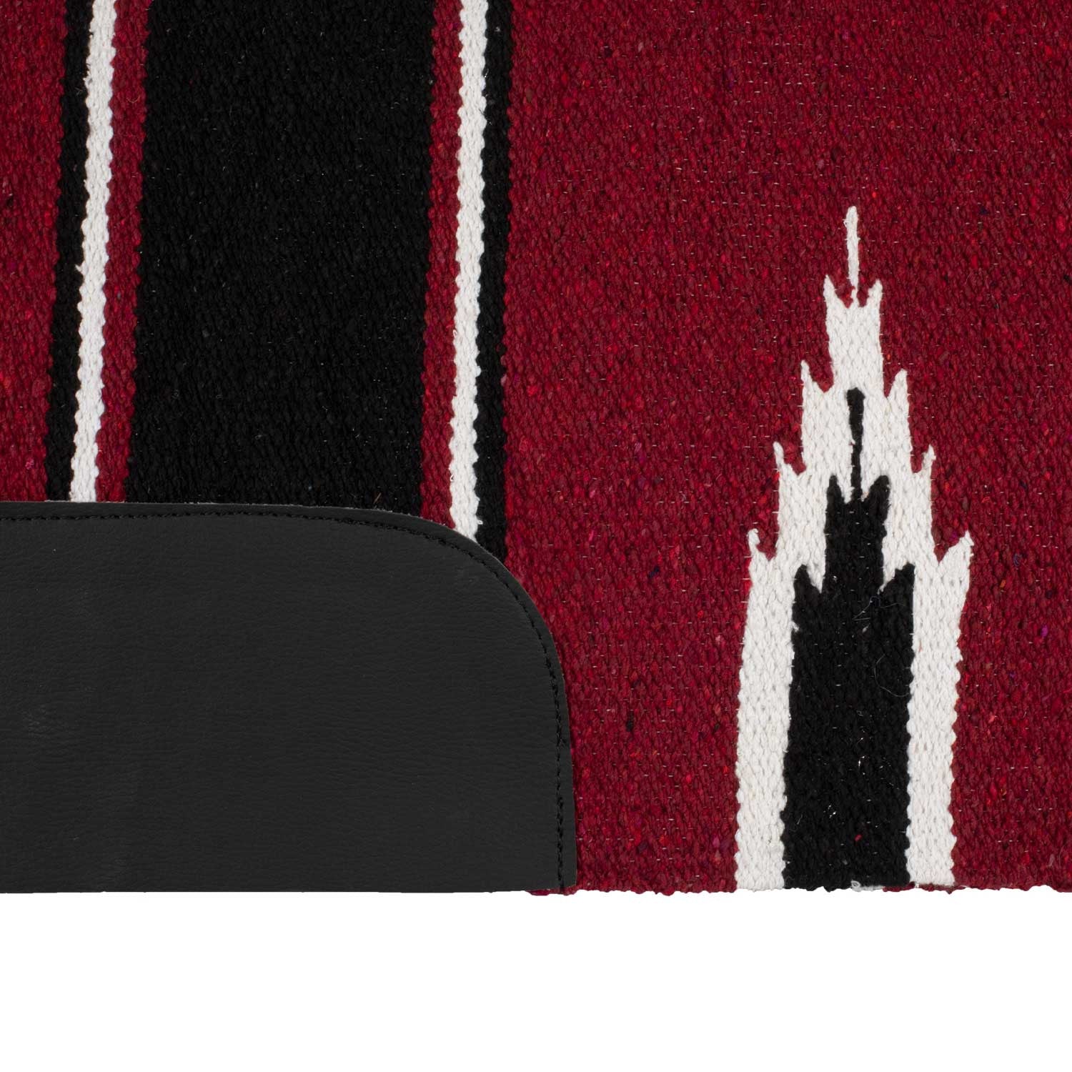 Tapete navajo con cuero Lakota - Rn1-Ltg