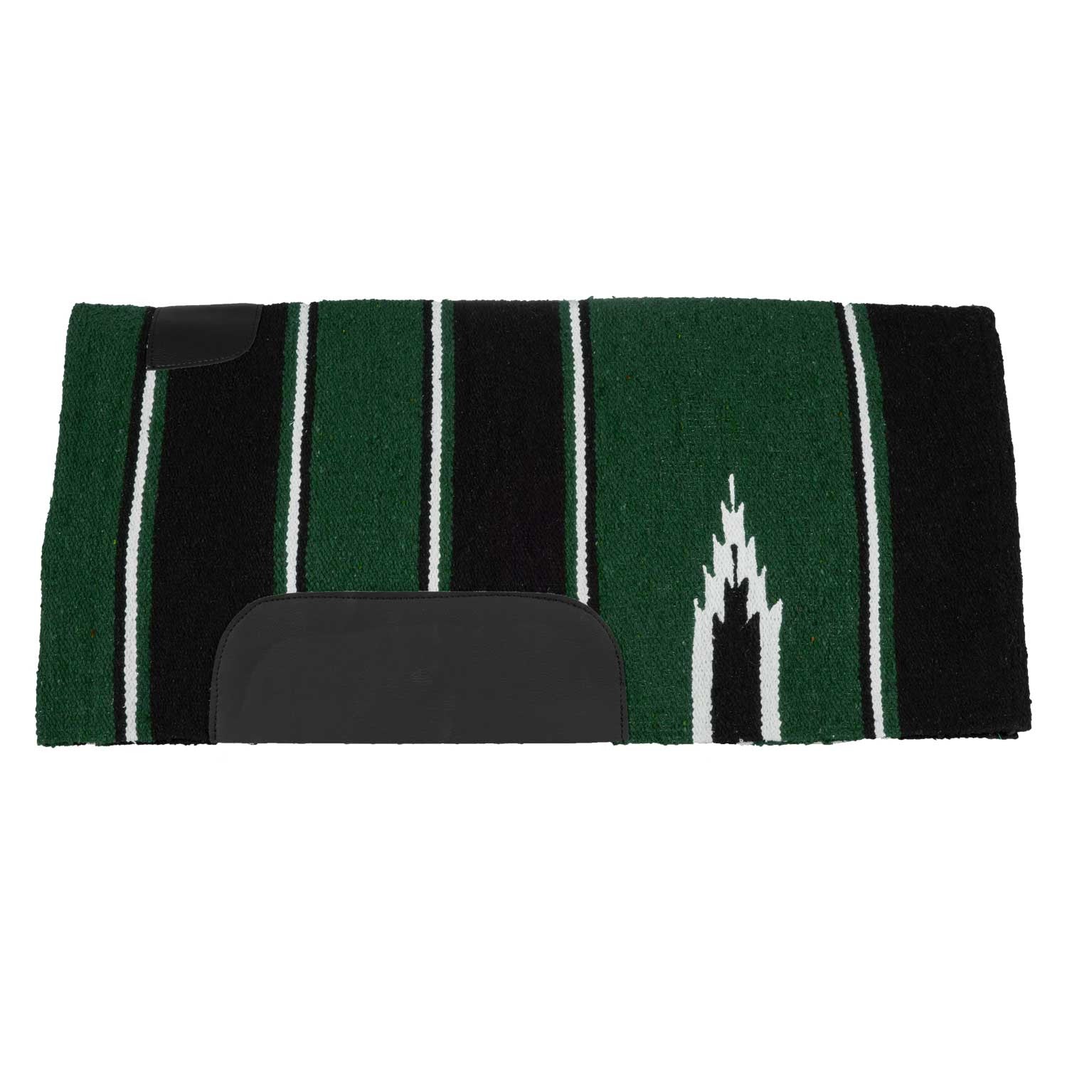 Tapete navajo con cuero Lakota - Rn1-Lth