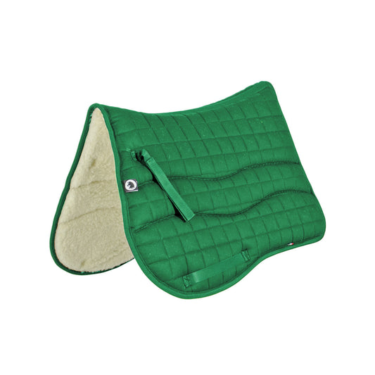 Silla rectangular de lana con algodón Burioni