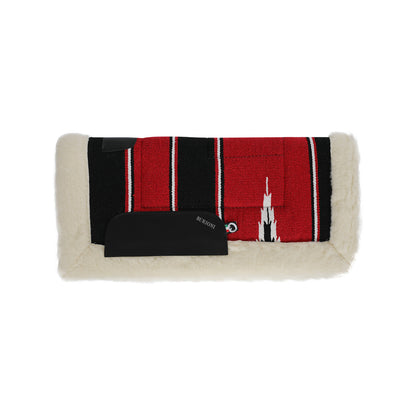 Manta western Navajo/pura lana Burioni - Rn1-Ltb