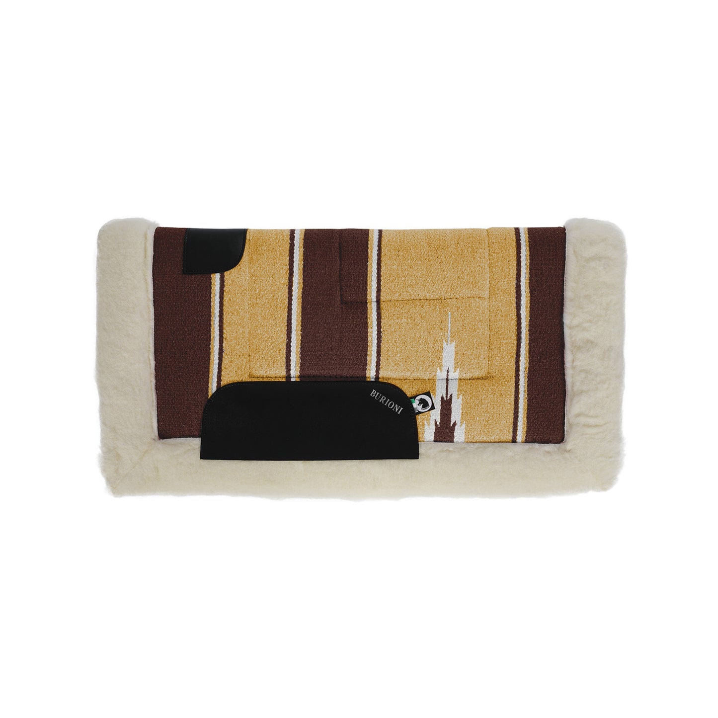 Manta western Navajo/pura lana Burioni - Rn1-Ltd