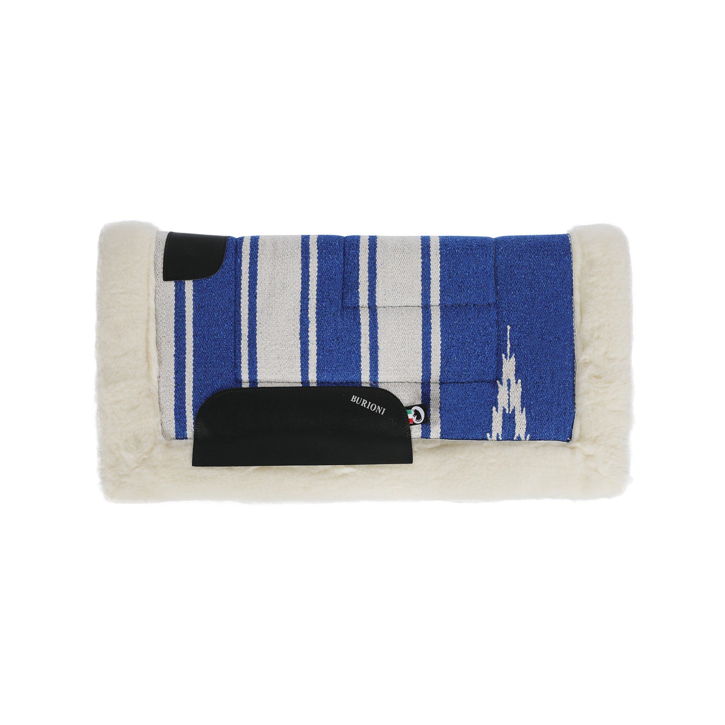 Manta western Navajo/pura lana Burioni - Rn1-Ltf