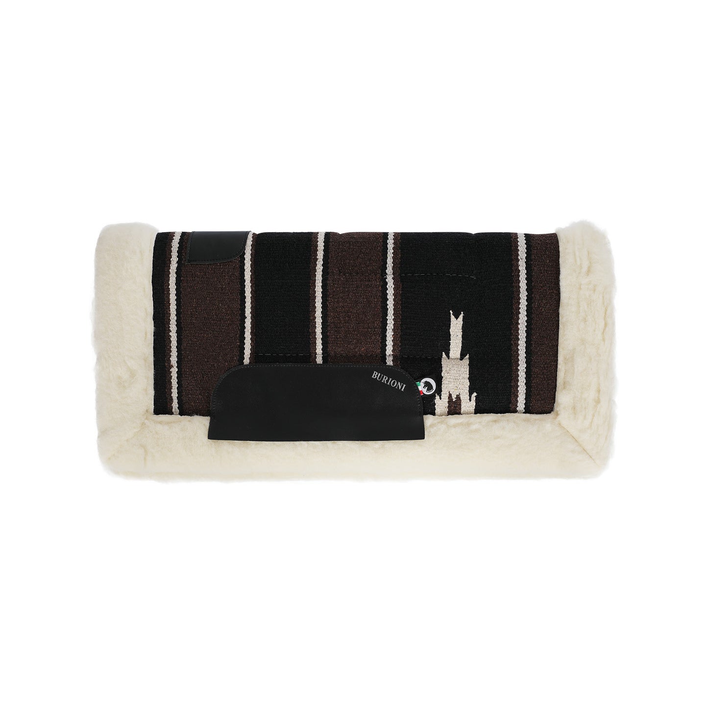 Manta western Navajo/pura lana Burioni - Rn1-Ltl
