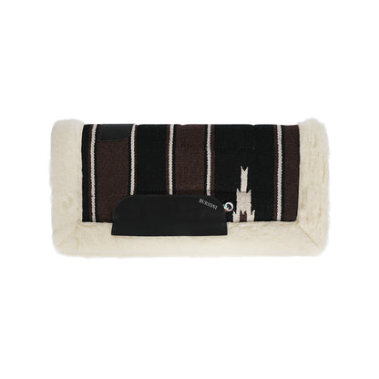 Manta western Navajo/pura lana Burioni - Rn1-Ltl