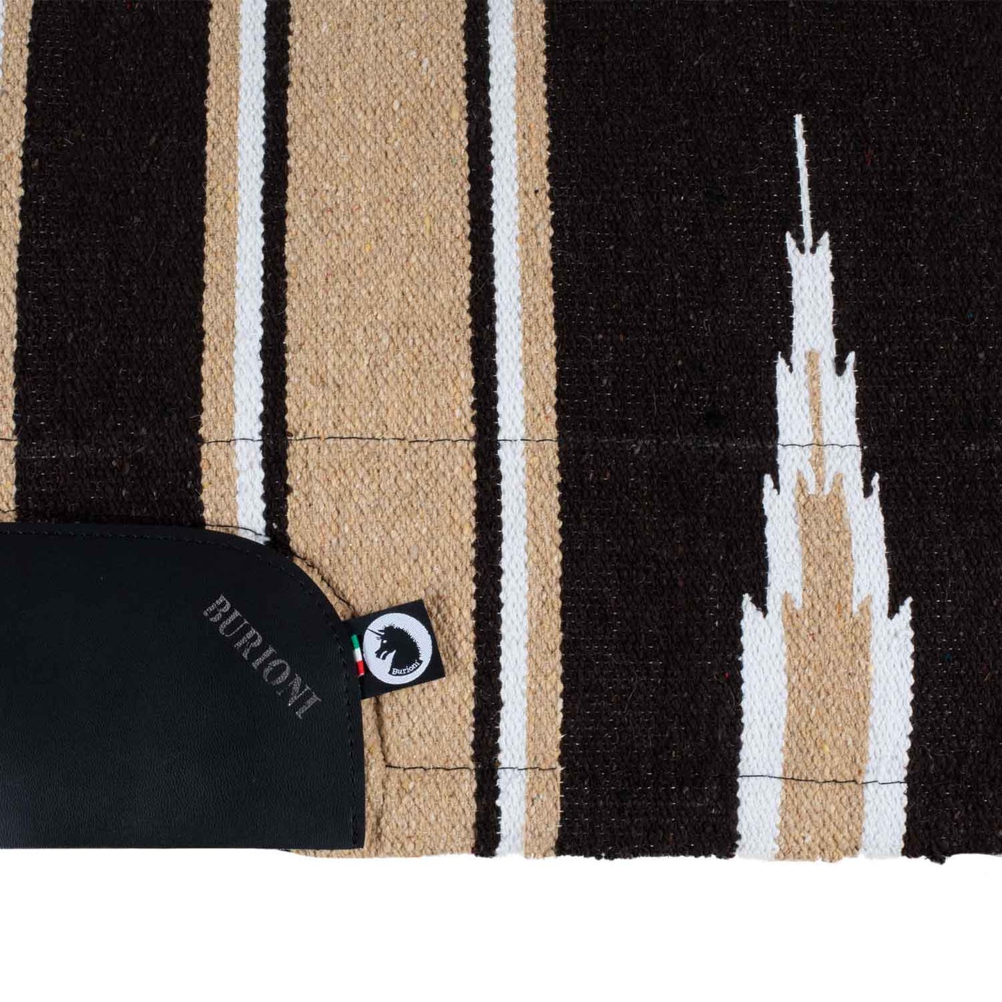 Silla Western Navajo con inserciones de neopreno Burioni - Rn1-Ltd