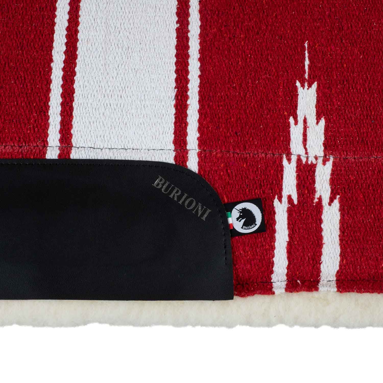 Silla Western Navajo con inserciones de neopreno Burioni - Rn1-Lte