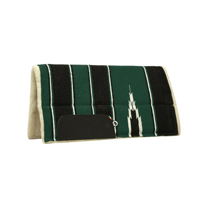Silla Western Navajo con inserciones de neopreno Burioni - Rn1-Lth