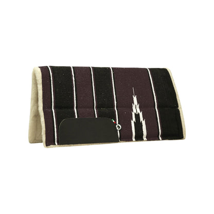 Silla Western Navajo con inserciones de neopreno Burioni