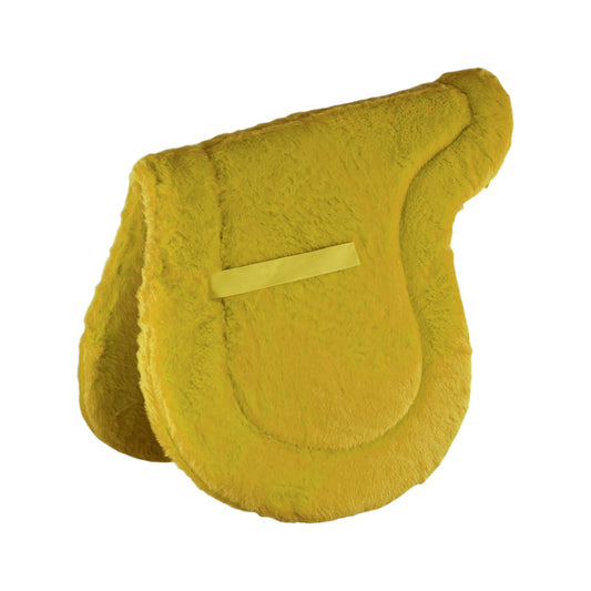 Sudadera inglesa de lana sintética Burioni - Amarillo