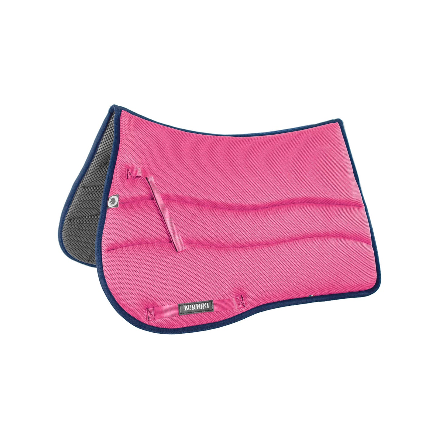 Mantilla inglesa rectangular Techno con Sympa Burioni - Fucsia