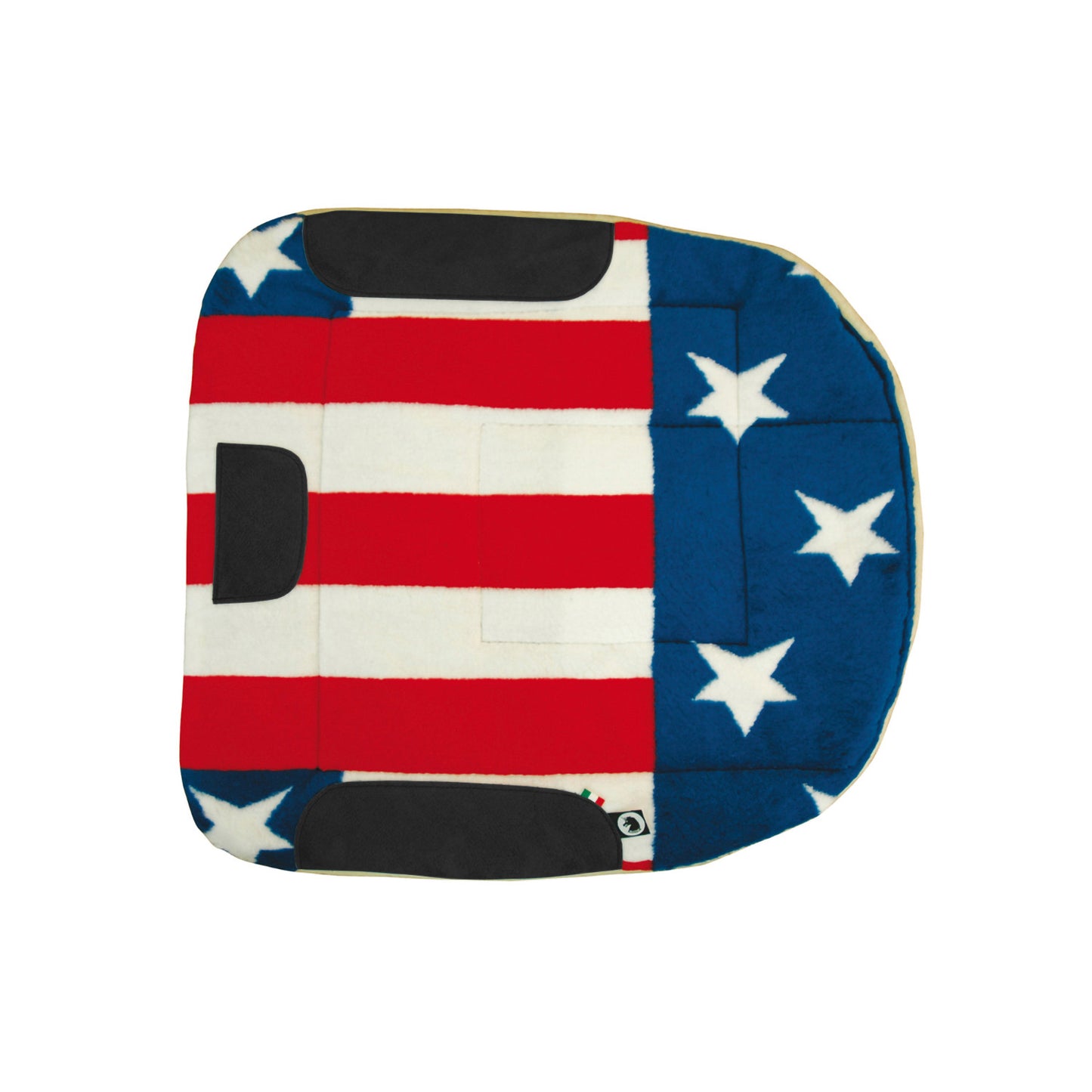 Manta western barrel pile/pura lana usa Burioni