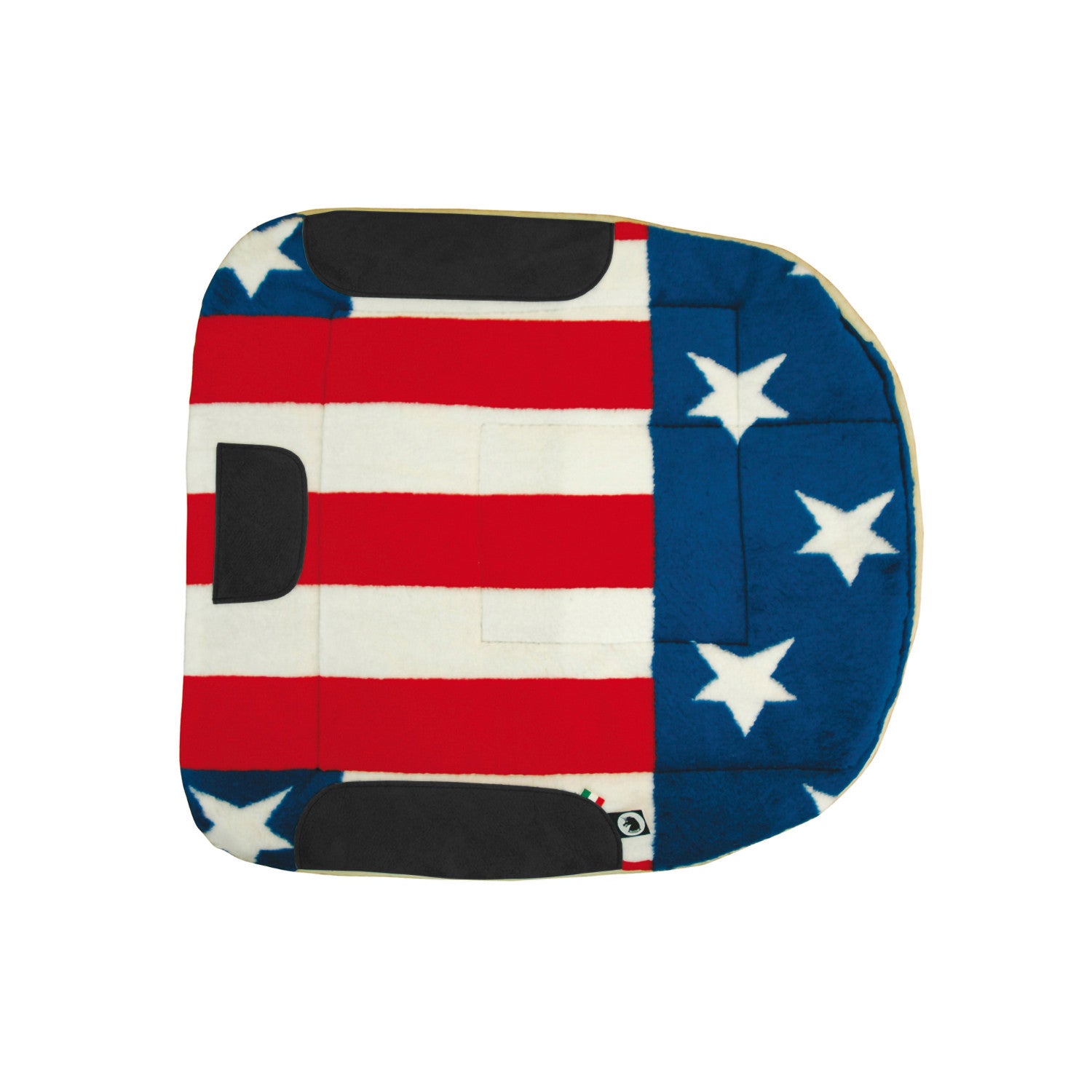 Manta western barrel pile/pura lana usa Burioni