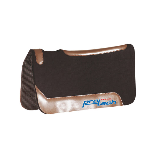Manta western de neopreno y cuero marrón Pro-Tech