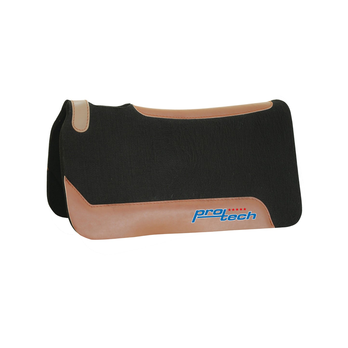 Cinchuelo western neopreno/fieltro cuero marrón Pro-Tech