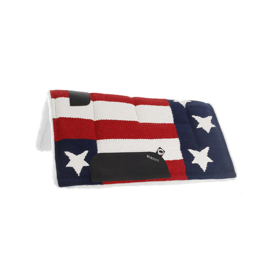 Manta western sintética modelo bandera USA Burioni