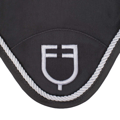Gorro de algodón con logo central Equestro - Gris