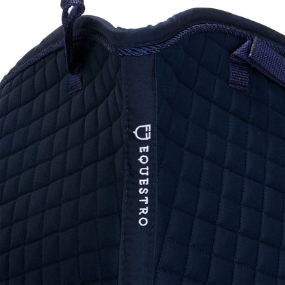 Sudadera de doma con forma de algodón Equestro - Azul marino