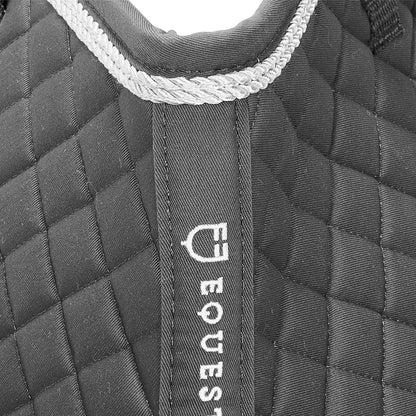 Sudadera de salto anatómica de algodón Equestro - Gris