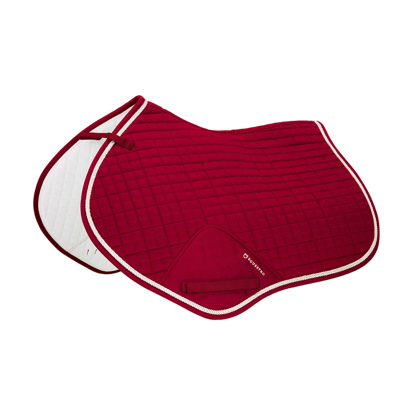 Sudadera de salto anatómica de algodón Equestro - Rojo
