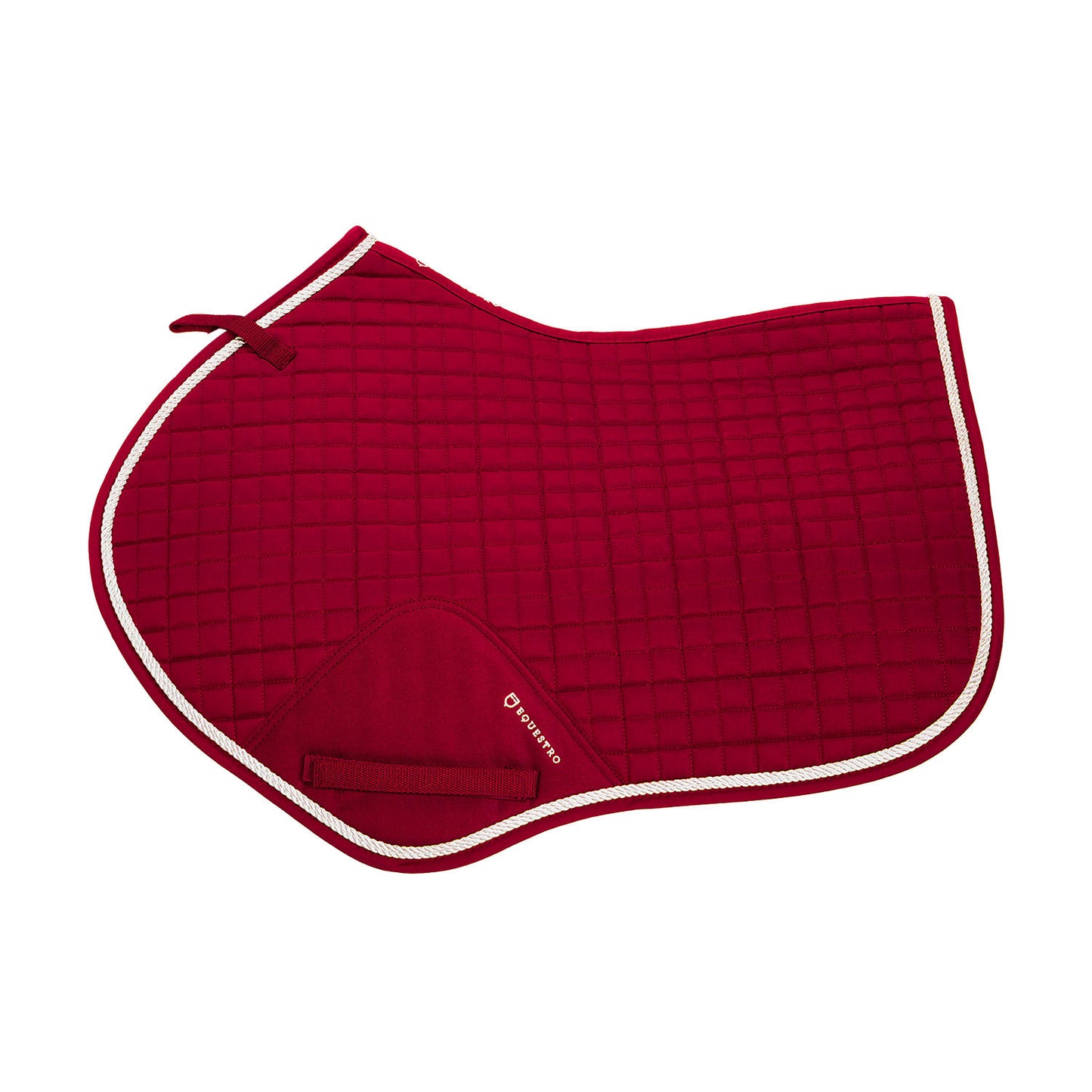 Sudadera de salto anatómica de algodón Equestro - Rojo