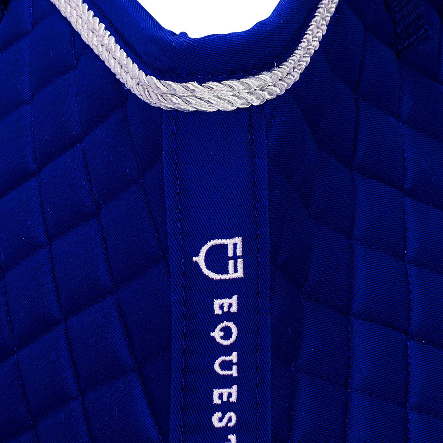 Sudadera de salto anatómica de algodón Equestro - Azul royal
