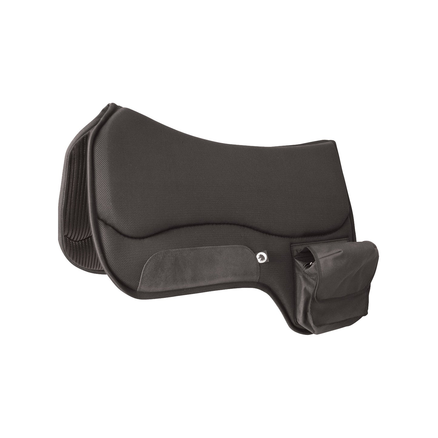 Manta western tt+sympa con bolsillos Burioni - Negro