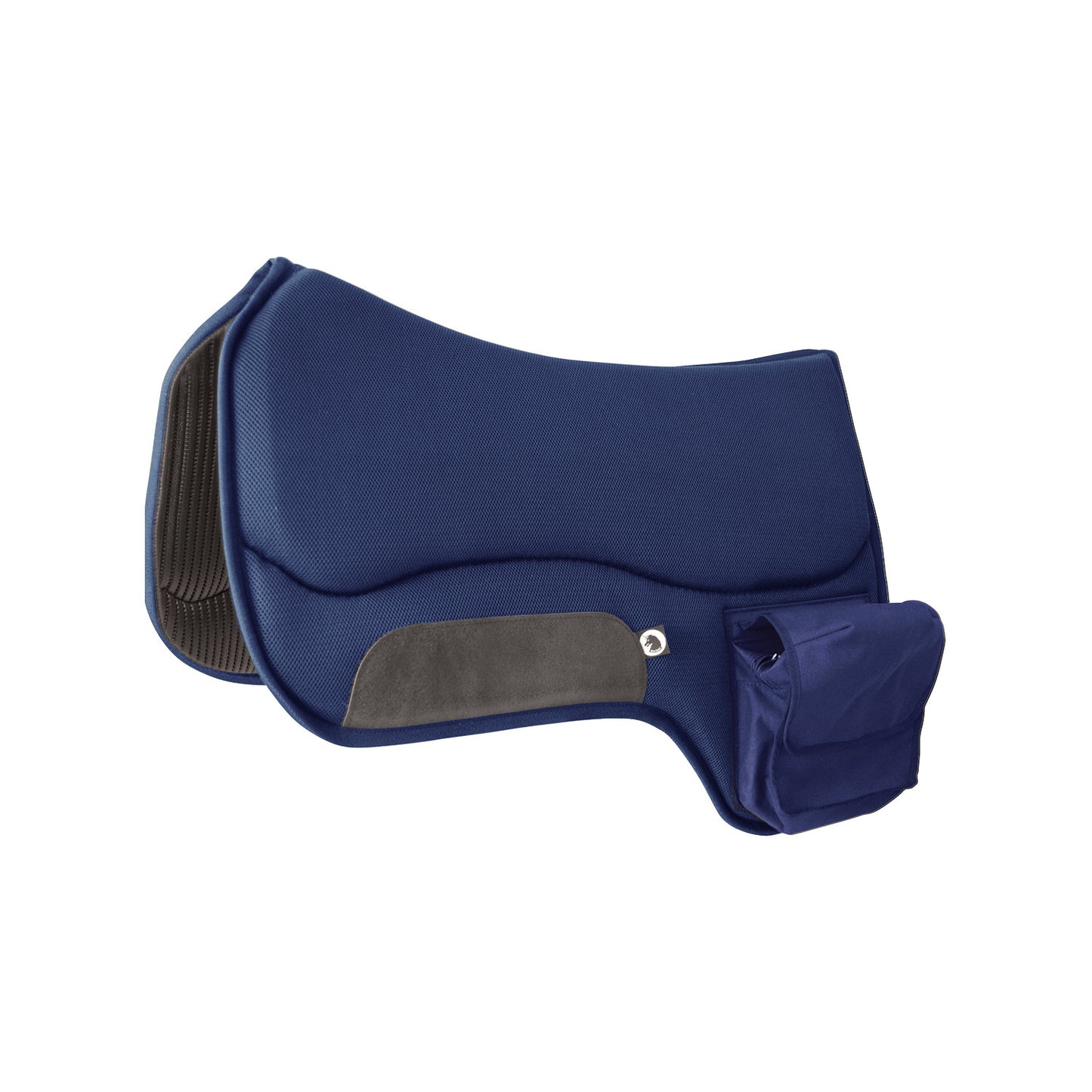 Manta western tt+sympa con bolsillos Burioni - Azul marino
