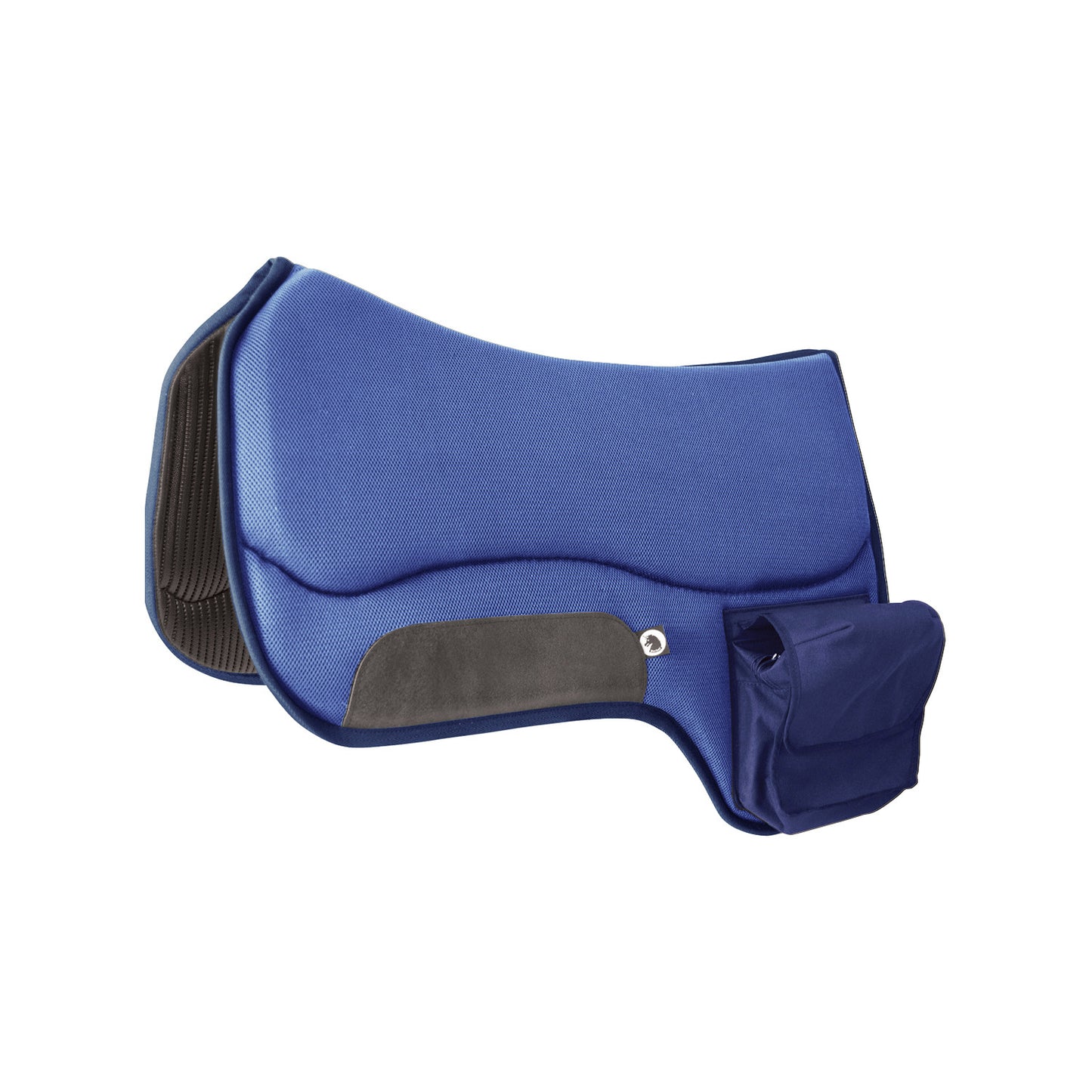 Manta western tt+sympa con bolsillos Burioni - Azul royal