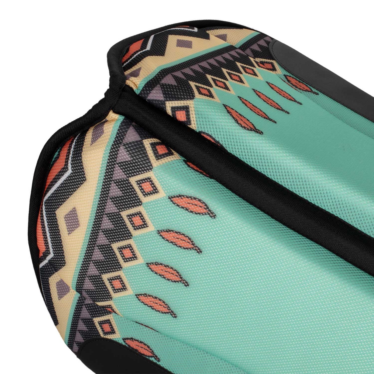 Cojín western barrel TT con Sympa nuevo diseño Burioni - Indi Green
