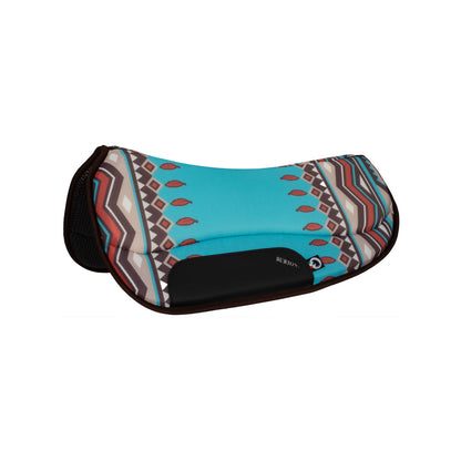 Cojín western barrel TT con Sympa nuevo diseño Burioni - Indi Light Blue