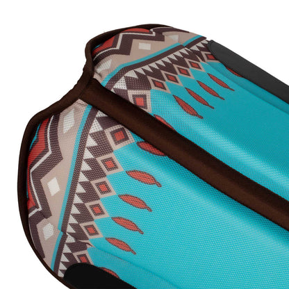 Cojín western barrel TT con Sympa nuevo diseño Burioni - Indi Light Blue