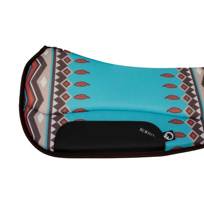 Cojín western barrel TT con Sympa nuevo diseño Burioni - Indi Light Blue