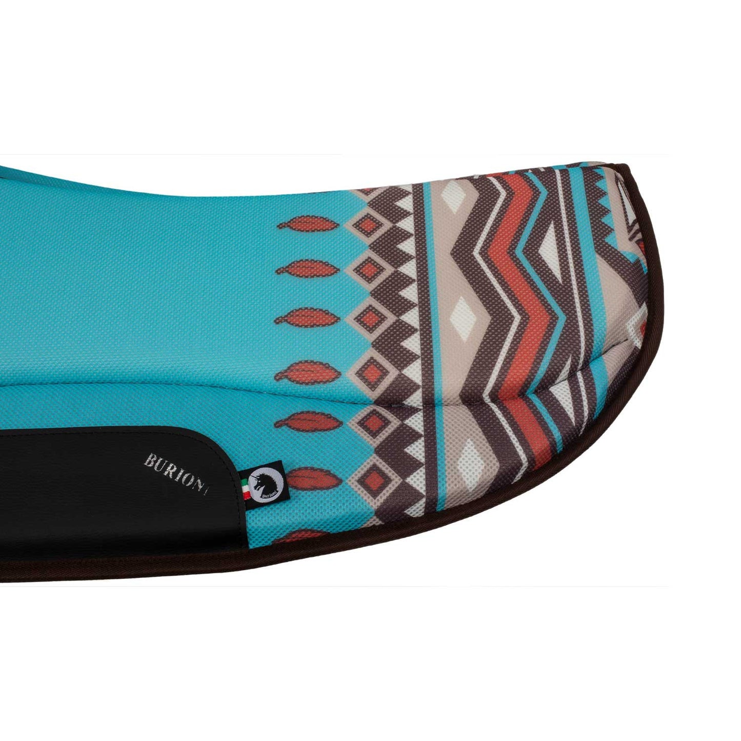 Cojín western barrel TT con Sympa nuevo diseño Burioni - Indi Light Blue