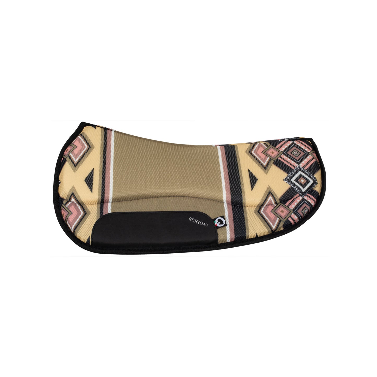 Cojín western barrel TT con Sympa nuevo diseño Burioni - Rombi Cream