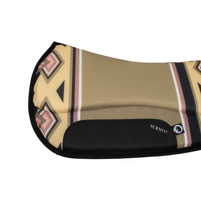 Cojín western barrel TT con Sympa nuevo diseño Burioni - Rombi Cream