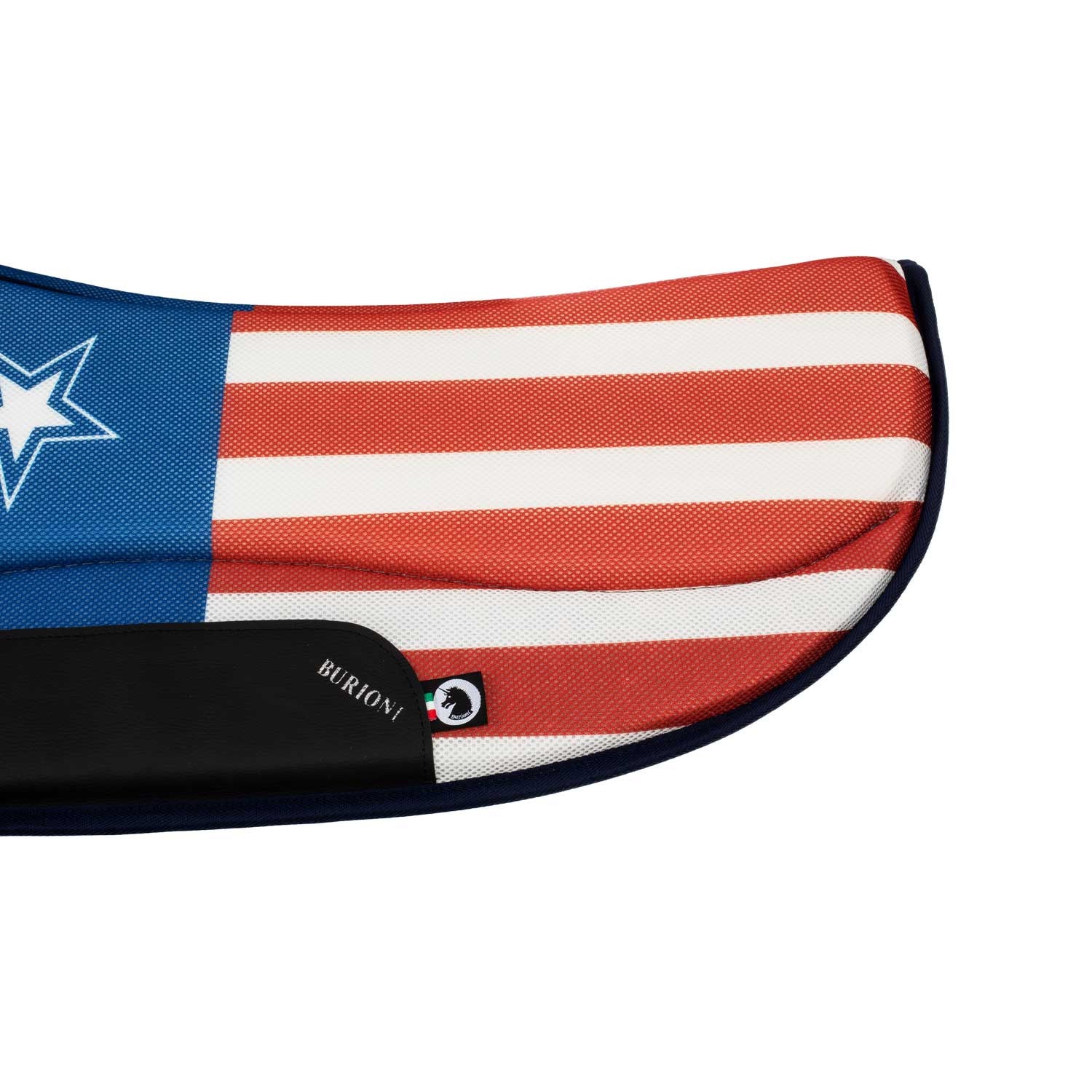 Cojín western barrel TT con Sympa nuevo diseño Burioni - Usa Flag