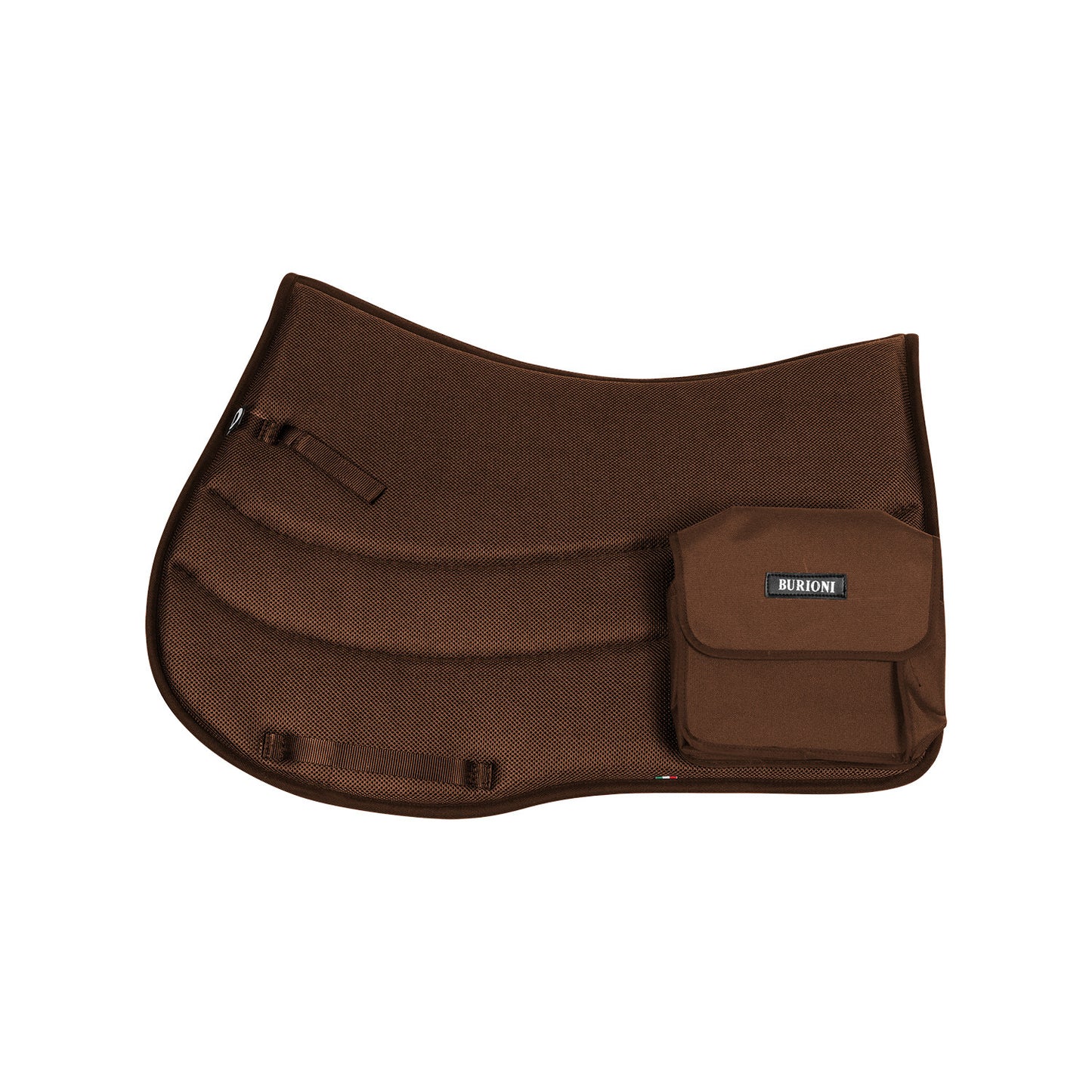 Silla de montar trekking con bolsillos Techno + Sympa Burioni - Marrón