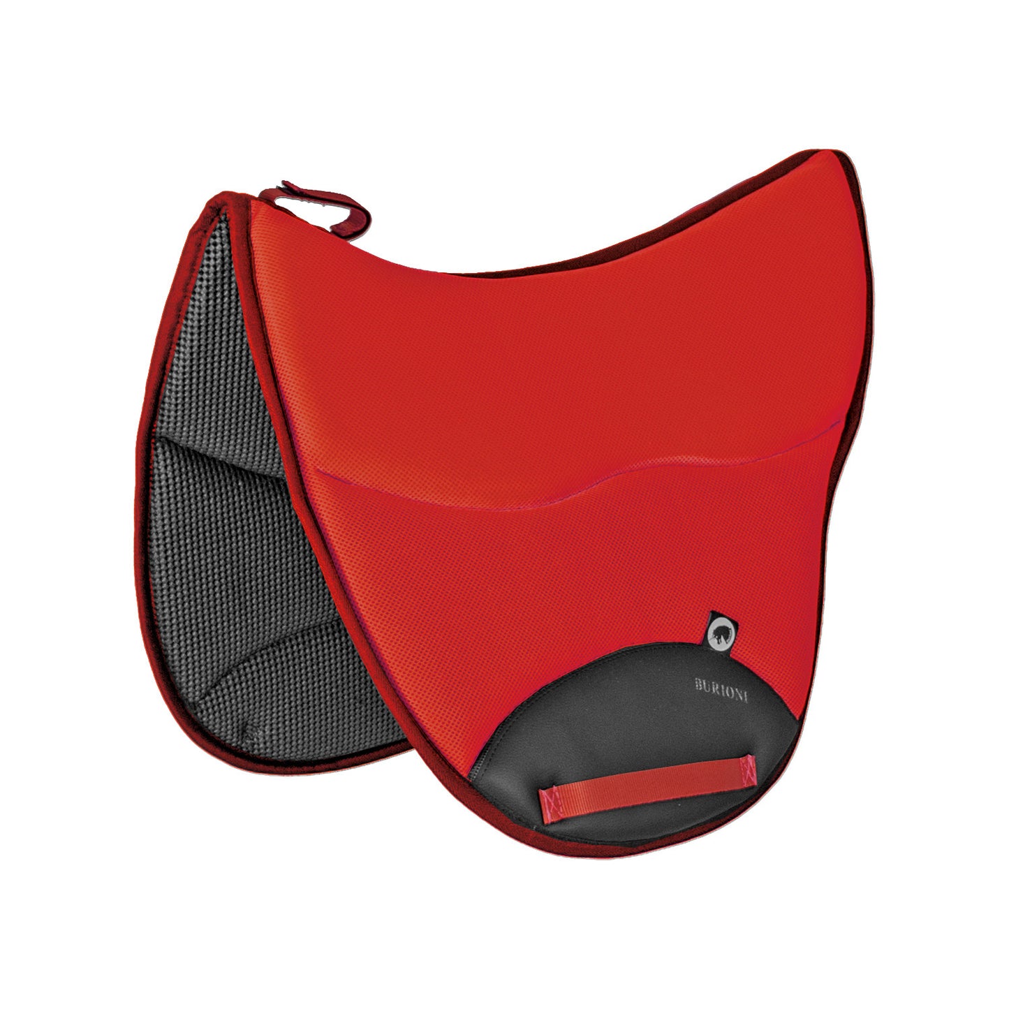Sillín Endurance Techno con Sympa Burioni - Rojo