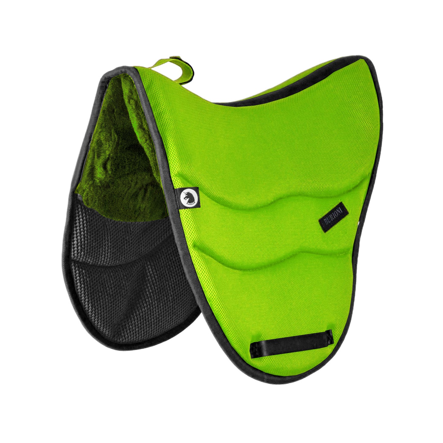 Manta de montar endurance techno/sympa pile de alta densidad Tora Bora Burioni - Lime