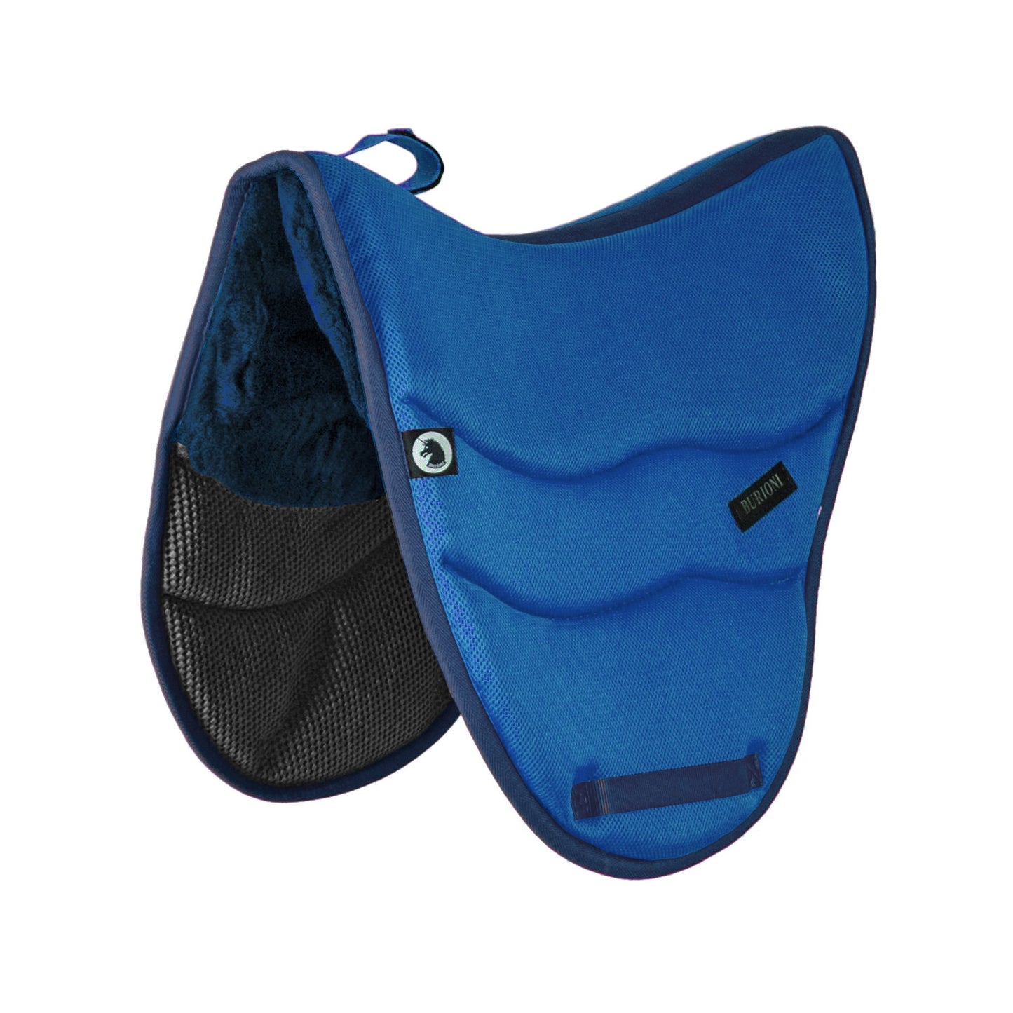 Manta de montar endurance techno/sympa pile de alta densidad Tora Bora Burioni - Azul royal